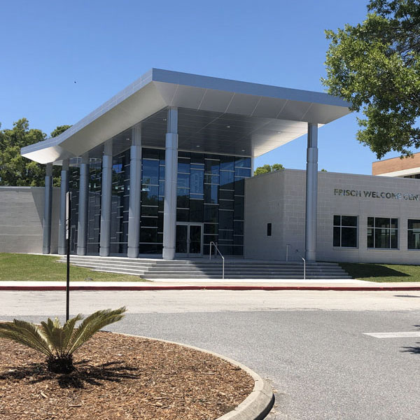 Commercial Electricians Project Jacksonville University- Kinne Welcome Center