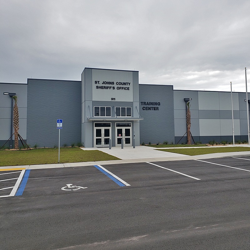 Commercial Electricians Project St. John’s County Sheriff’s Office and Training Facility